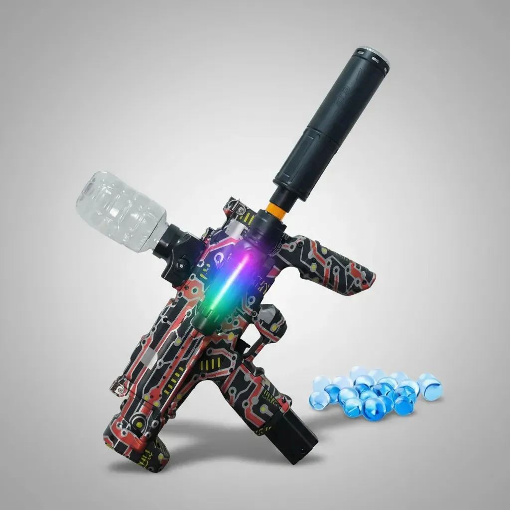 PISTOLA DE JUGUETE MP7 HIDROGEL